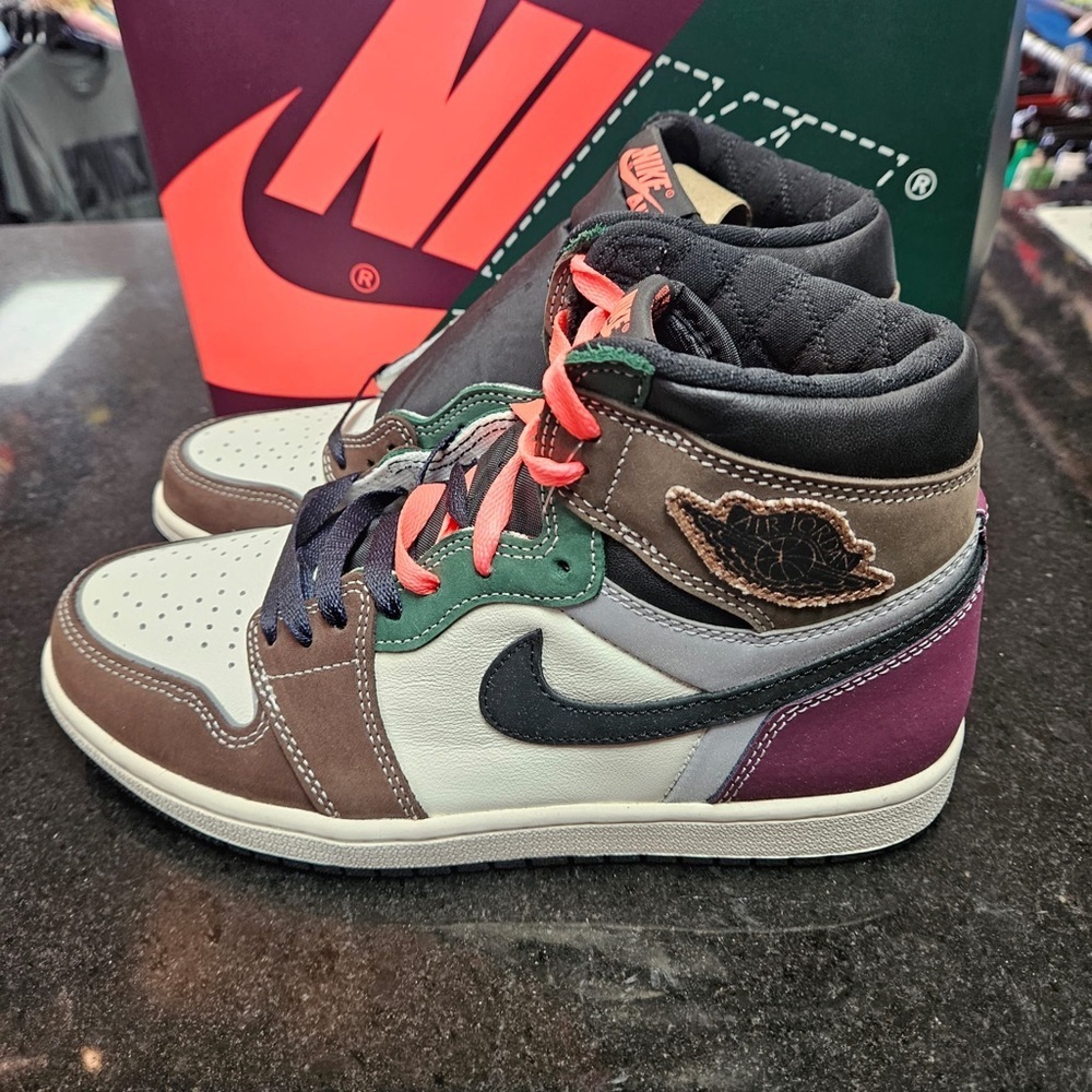 Air Jordan 1 High OG Hand Crafted sz 8 - Picture 9 of 11
